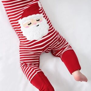 Little Sleepies Candy Cane Crescent Zippy